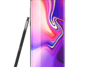 samsung galaxy note 9 - midnight black Model 3D