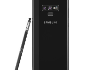 samsung galaxy note 9 - midnight black Model 3D