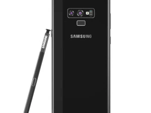 samsung galaxy note 9 - midnight black 3D Model