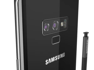 samsung galaxy note 9 - midnight black 3D Model