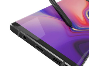 samsung galaxy note 9 - midnight black Model 3D