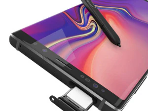 samsung galaxy note 9 - midnight black 3D Model