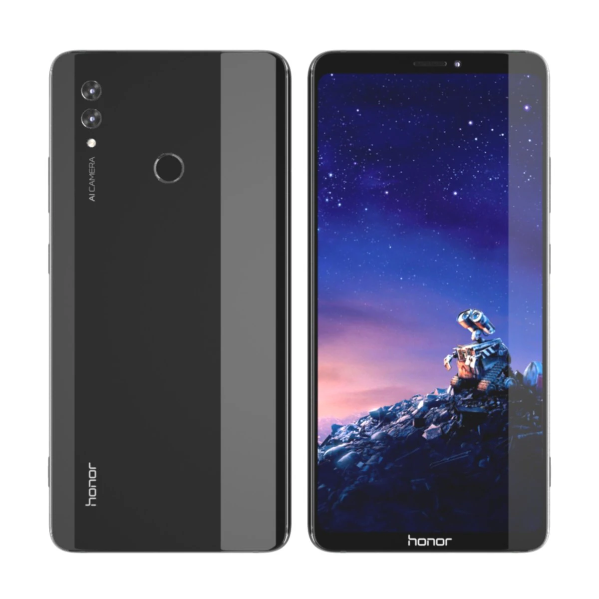 huawei hornor note 10 3D Model .c4d .max .obj .3ds .fbx .stl .blend