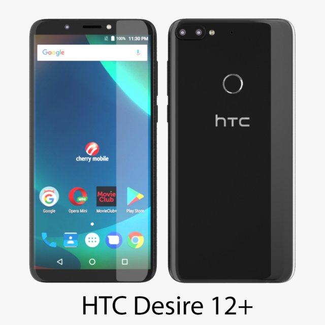 htc desire 12 3D मॉडल .c4d .max .obj .3ds .fbx .stl .blend 