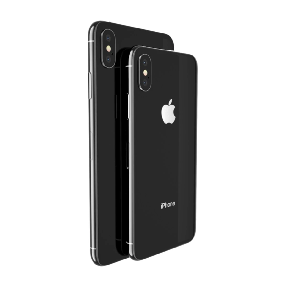 apple iphone xs and xs max 3D Model .c4d .max .obj .3ds .fbx .stl .blend