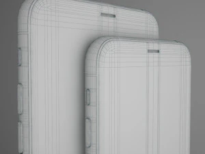 apple iphone xs and xs max 3D Model