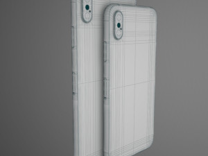 apple iphone xs and xs max Model 3D