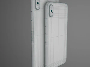 apple iphone xs and xs max 3D Model