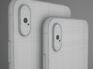 apple iphone xs and xs max Model 3D