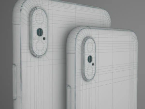 apple iphone xs and xs max 3D Model