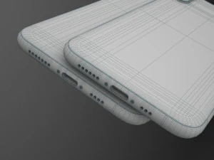 apple iphone xs and xs max 3D Model