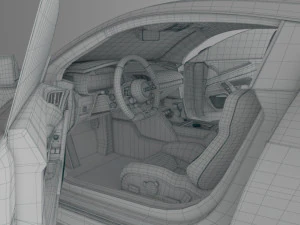 audi r8 coupe 2018 3D Model