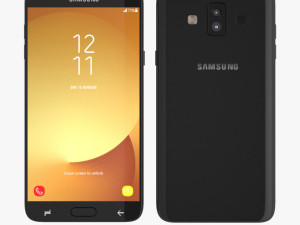 samsung galaxy j7 duo 3D Model