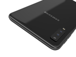 samsung galaxy a7 3D 模型