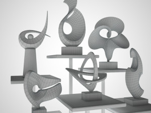 sculpture model 3D 모델