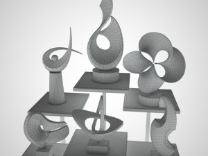 sculpture model 3D 모델
