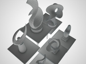 sculpture model 3D 모델