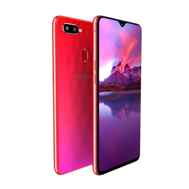 oppo f9 3D Модель .c4d .max .obj .3ds .fbx .stl .blend 