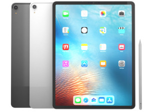 apple ipad pro 129 2018 3D Model