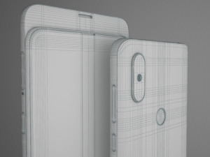 xiaomi mi mix 3 3D Model