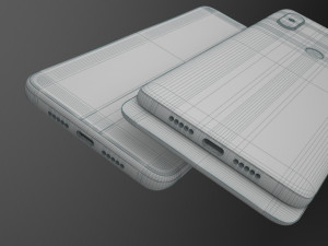 xiaomi mi mix 3 3D Model