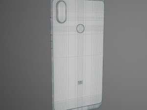 xiaomi redmi note 6 pro 3D मॉडल