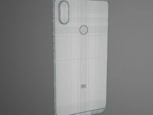xiaomi redmi note 6 pro 3D Model