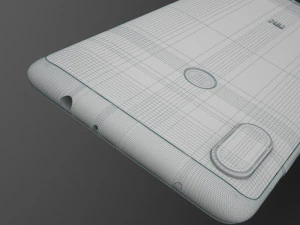 xiaomi redmi note 6 pro 3D Model
