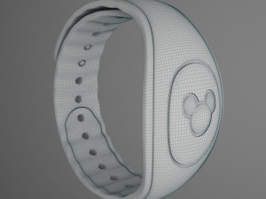 disney magic band 2 3D Model