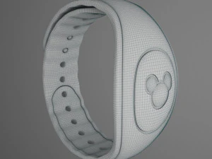 disney magic band 2 3D Model