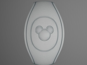 disney magic band 2 3D Model