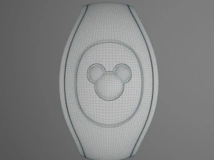 disney magic band 2 3D Model