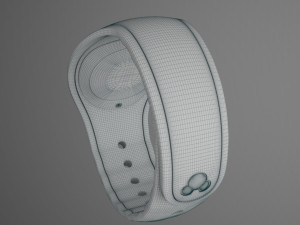 disney magic band 2 3D Model