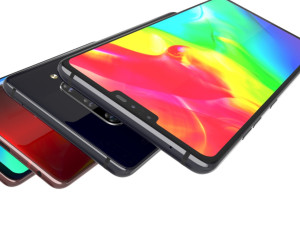 lg v40 thin q Model 3D