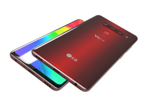 lg v40 thin q Model 3D
