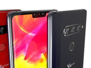 lg v40 thin q Model 3D