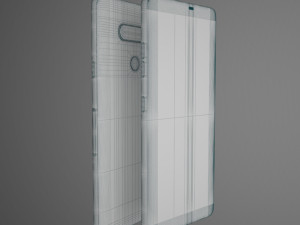 lg v40 thin q Model 3D