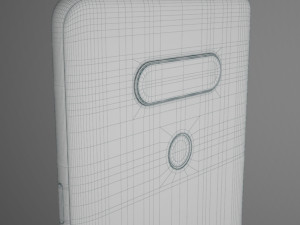 lg v40 thin q Model 3D
