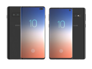 samsung galaxy s10 and s10 plus 3D Model