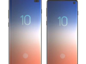 samsung galaxy s10 and s10 plus 3D Model