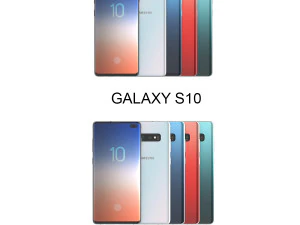 samsung galaxy s10 and s10 plus all color 3D Model