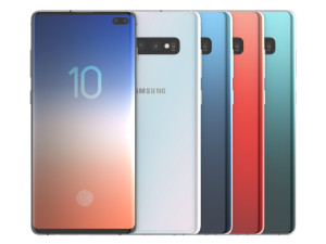 samsung galaxy s10 and s10 plus all color Model 3D
