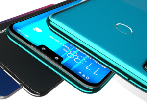 huawei y9 2019 all color Modello 3D
