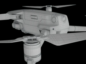 mavic 2 pro 3D Model