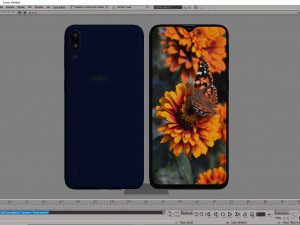 samsung galaxy m10 3D-Modell