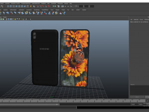 samsung galaxy m10 3D-Modell