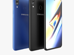 samsung galaxy m20 3D Model