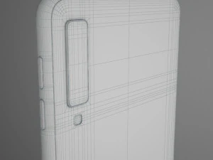 samsung galaxy a7 2018 3D Model