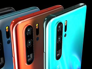 huawei p30 pro all colors 3D Модель