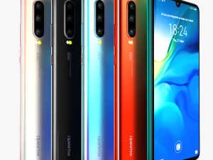 huawei p30 and huawei p30 pro all colors 3D Модель